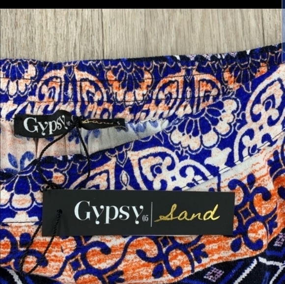 HP NEW Gypy Print Cut Out Shorts - Picture 1 of 3